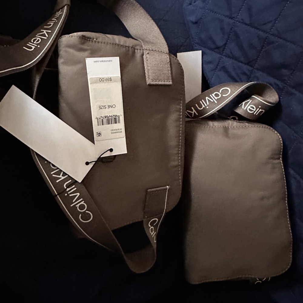 Calvin Klein Brown Crossbody Bag